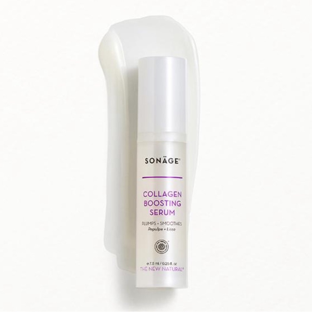 Sonage Collagen Boosting Serum brand, new no box deluxe travel size sample new